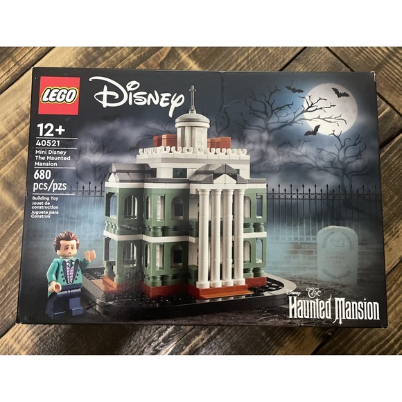 Lego Other - LEGO 40521 Mini Haunted Mansion Disney Retired Set New Sealed Collectible